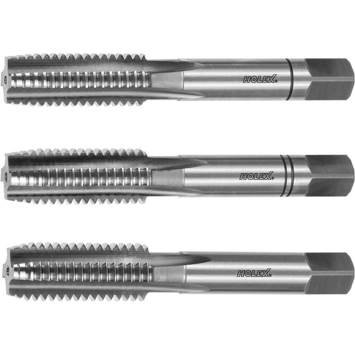 BỘ MŨI TARO TAY GỒM 3 CÂY M10 HOLEX 130200 BỘ MŨI TARO TAY GỒM 3 CÂY M10 HOLEX 130200